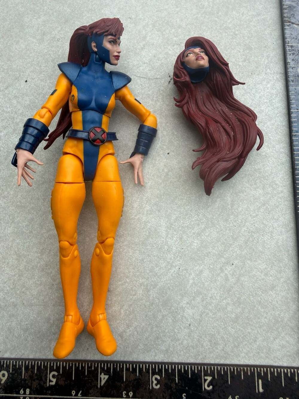 Marvel Legends X-Men Jean Grey Action Figure from Love Triangle 3-Pack